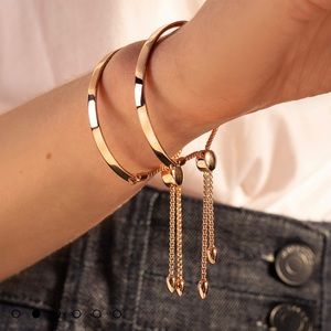 Monica Vinader Fiji Chain Bracelet (rose gold)